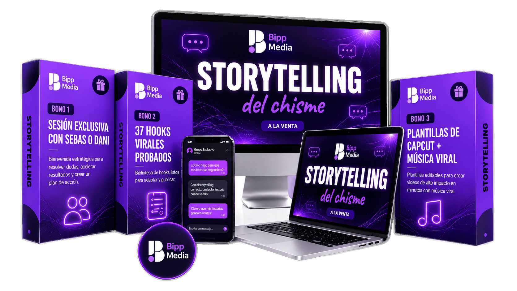 Storytelling: Del Chisme a la Venta con sus bonos incluidos